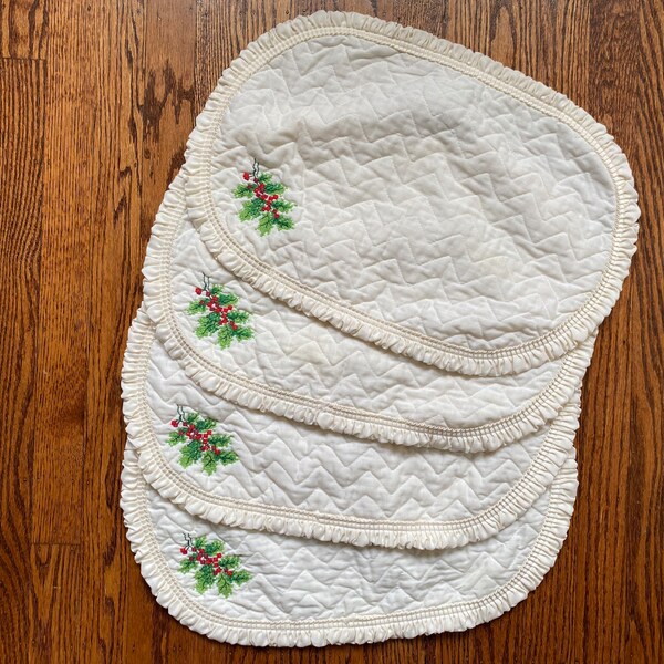 Quilted Placemats Shop Online Etsy