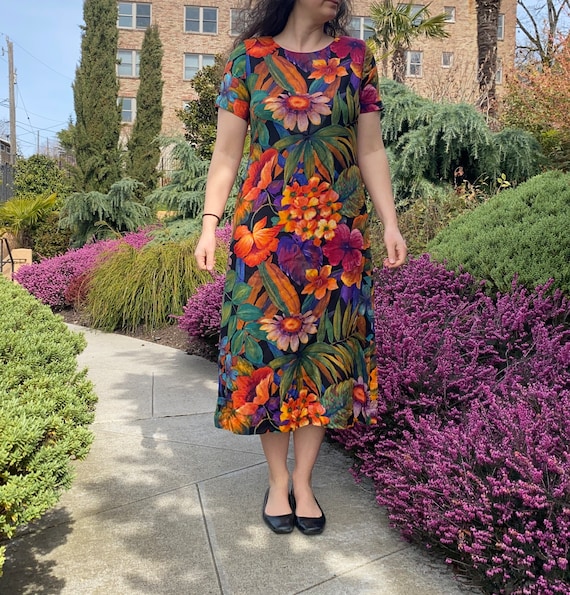 vintage hawaiian dress