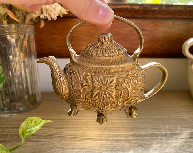 Tea Pot Key Vintage Mid Century Teapot Key Holder, Teapot Key Holder, Teapot Key ...