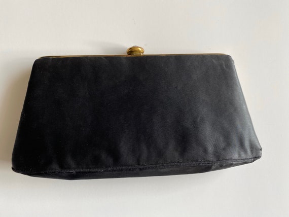 Buy Black Corde Small Clutch Handbag Purse 1940's 1950's Online in India -  Etsy