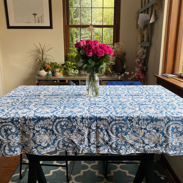 Paisley Tablecloth Etsy