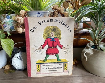 Vintage jaren 40? Der Struwwelpeter Duitse kinderboeken, Duits boek, Vintage Duitsland,