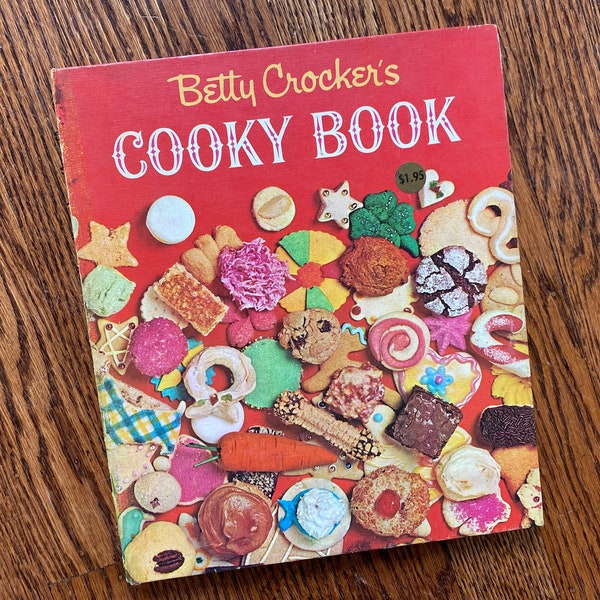 1963 Betty Crocker Cooky Cookbook 1st Ed: Vintage Cookbook, Betty Crocker Picture Cookbook, Betty Crocker Cookbook