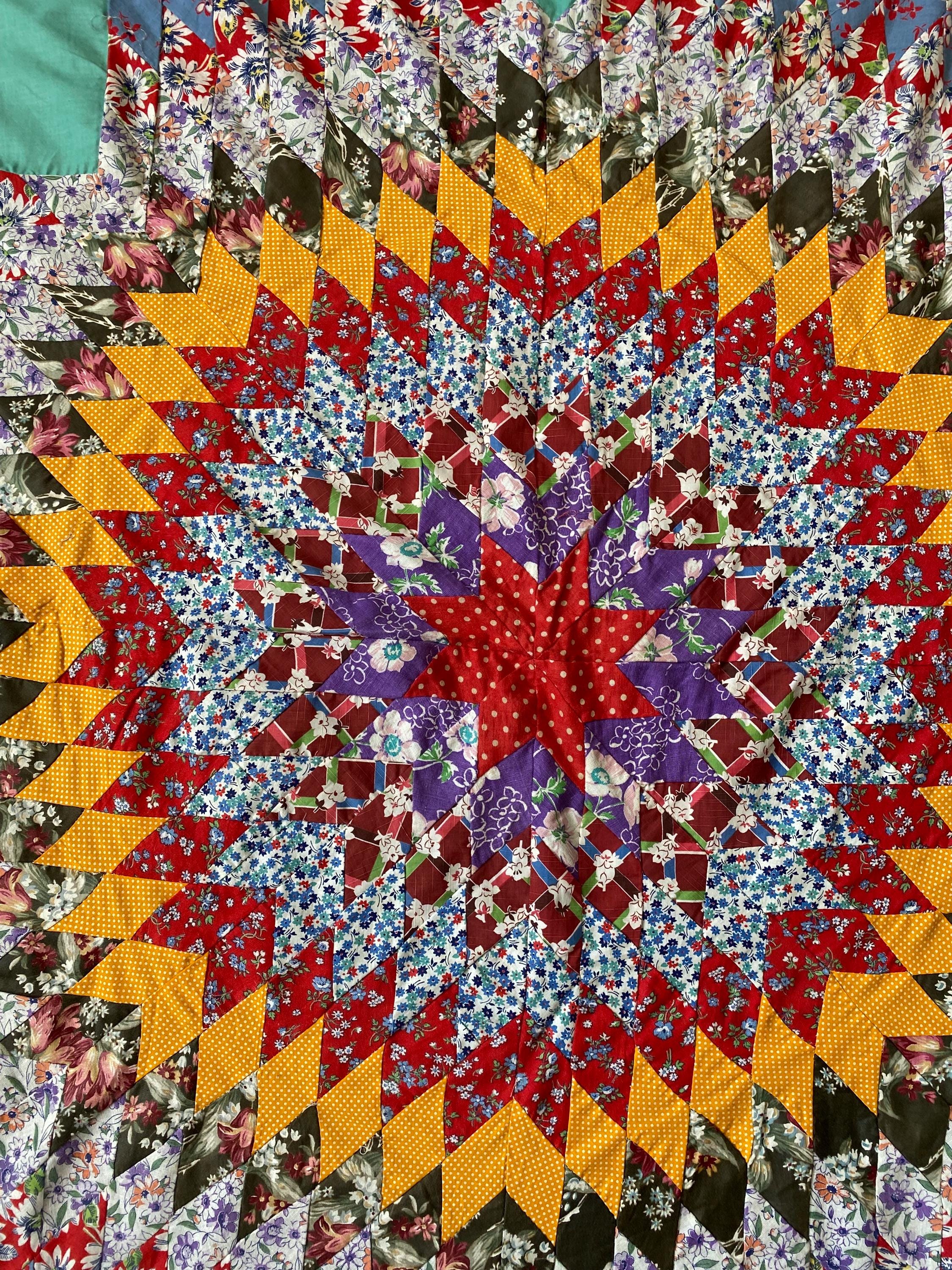 Antique Quilt Top - Etsy