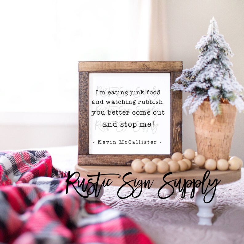 Download Home Alone SVG Kevin McCallister Quote Cut file Silhouette ...