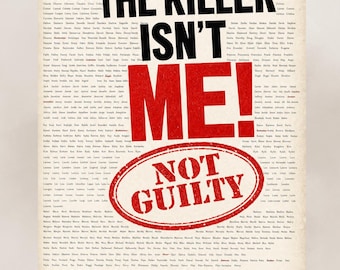 Il killer non sono io - Libro giallo, romanzo giallo con omicidio, thriller di suspense, libro giallo con commedia nera, versione semplificata