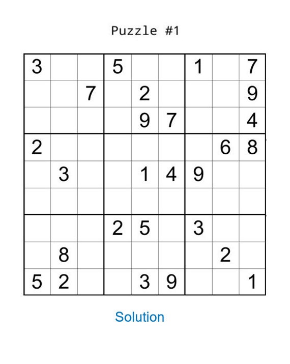 Sudoku Online - 100% Free! No Download! No Ads!