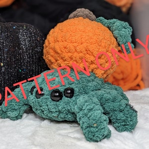 Pumpkin Spider Crochet Mod