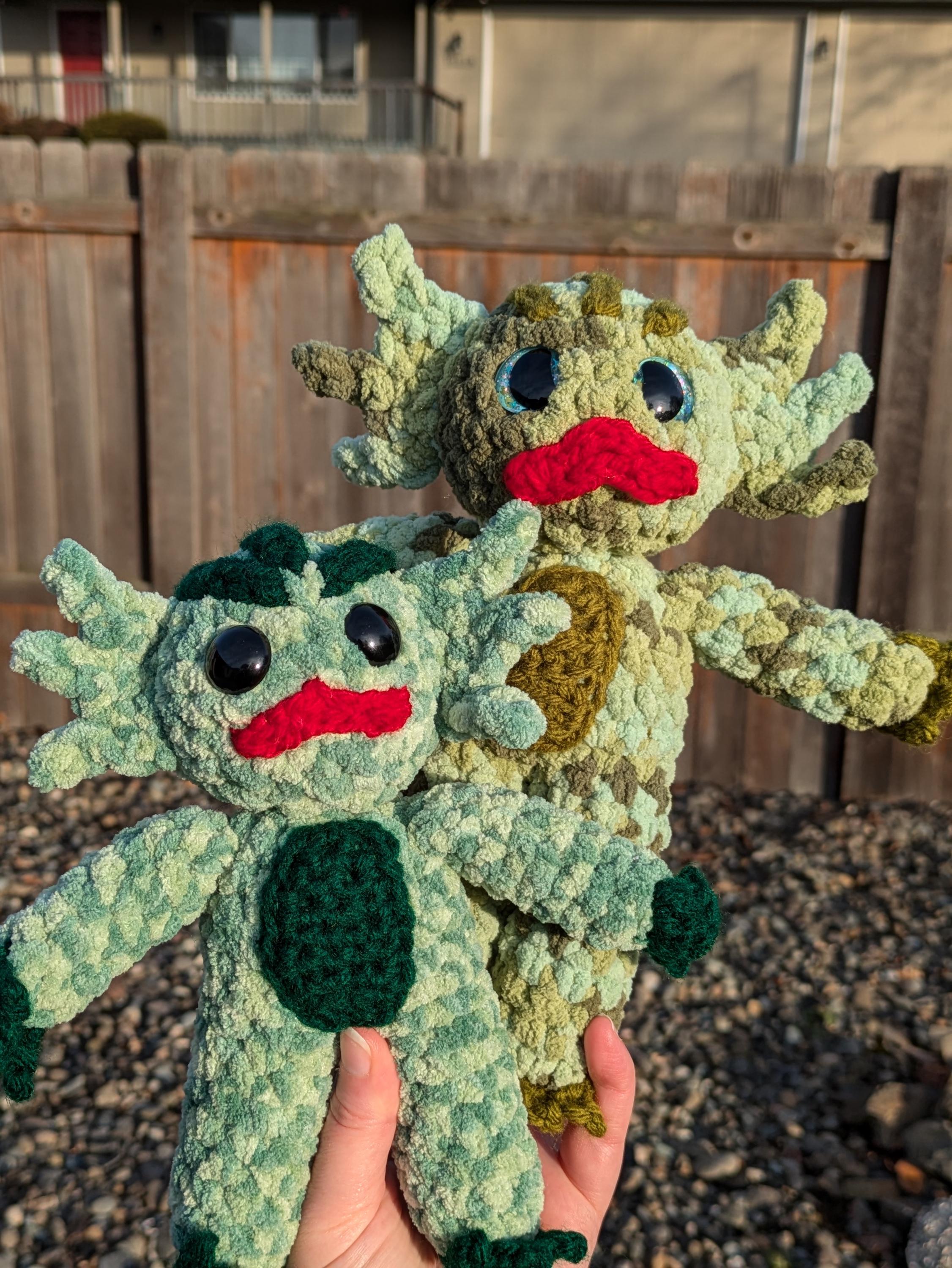 Swamp Monster Crochet Pattern - Etsy