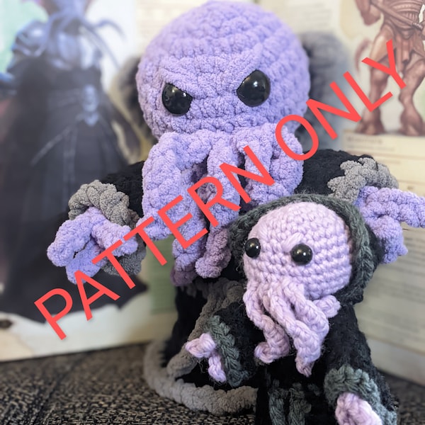 Mind Flayer Crochet Pattern