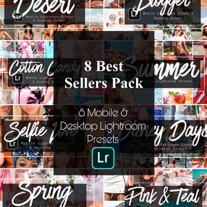 8 Best Seller Presets for Mobile and Desktop Lightroom