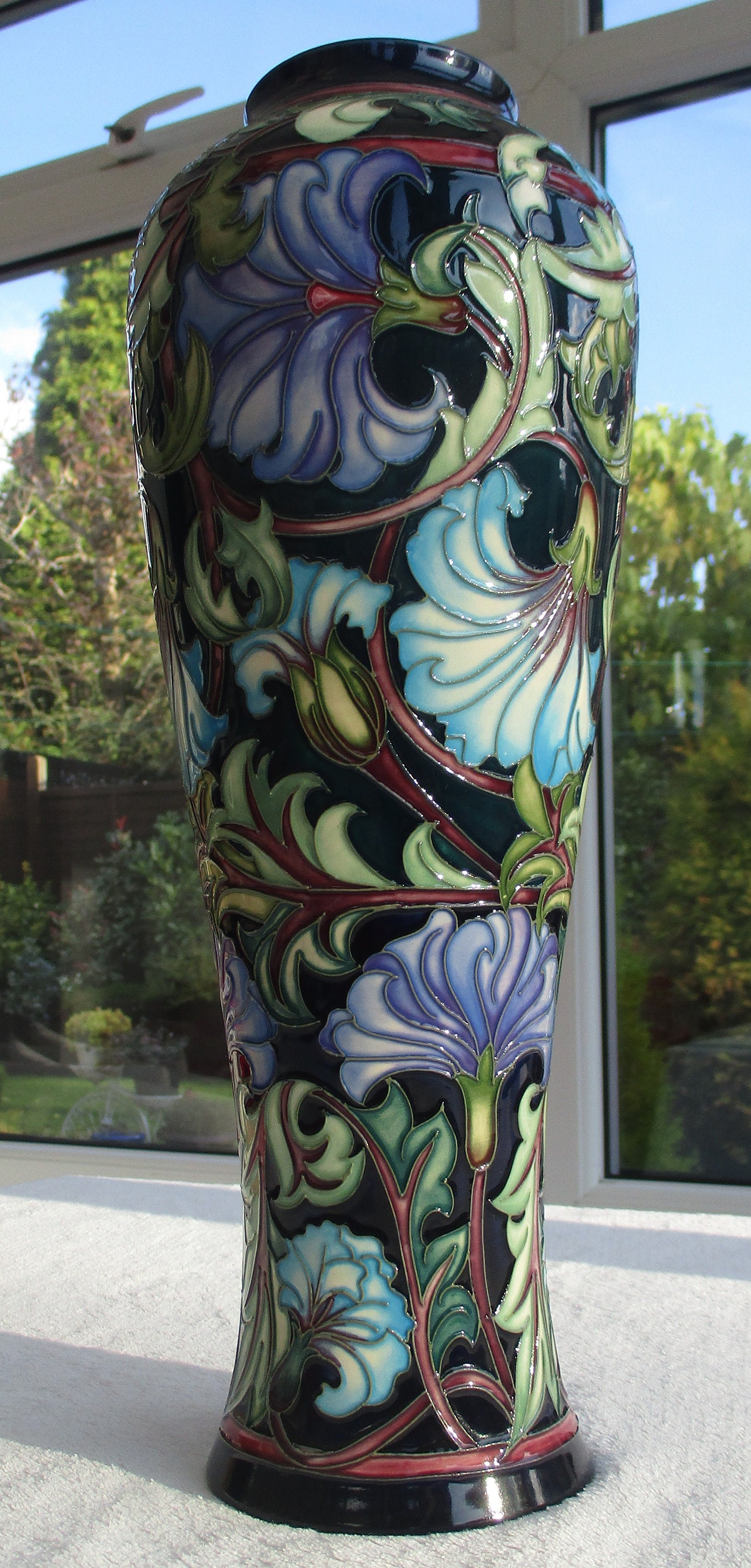 5 x Rare Tall Moorcroft Vases. 2 Signed In Gold. Low Numbers Etsy