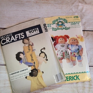Vintage Cabbage Patch Kids pattern bundle