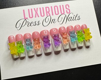 French Tip Nails | Luxury Press On Nails