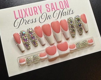 French Tip Nails | Luxury Press On Nails