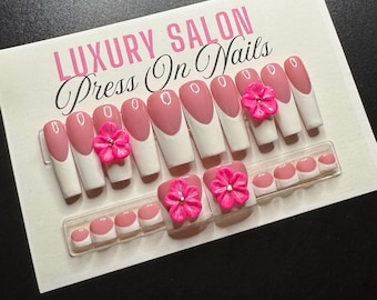 French Tip Nails | Luxury Press On Nails