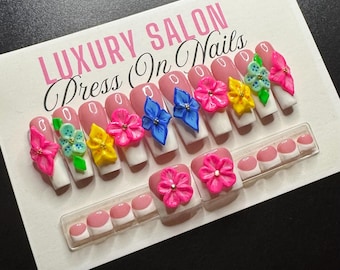 French Tip Nails | Luxury Press On Nails