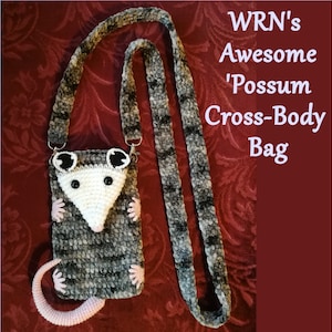 WRN's Awesome 'Possum Cross-Body Bag - ***Made-to-order***