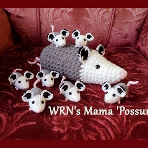 WRN's Mama 'Possum (with optional babies!)