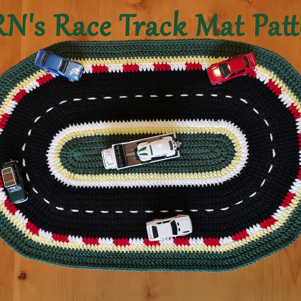 WRN's Race Track Mat Pattern PDF file