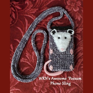 WRN's Awesome 'Possum Phone Sling ***Made to Order***