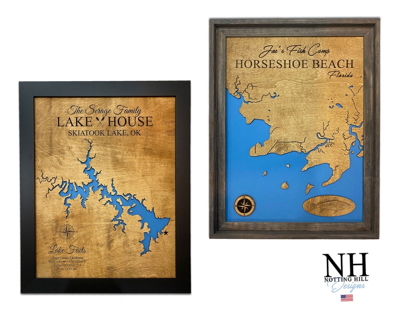 Lake Themed Décor Gifts Lake House Decor Housewarming Gift Etsy UK