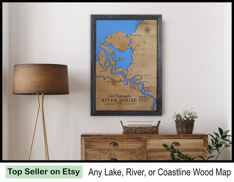 Custom Map Gift Engraved on Wood - Il 794xN.3804243546 Paqg 