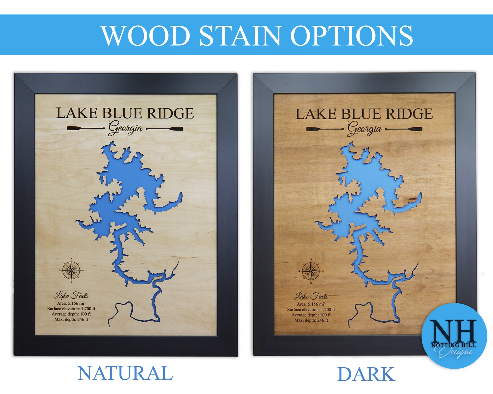 Lake Bonaparte New York Gift Lake House Decor Personalized Etsy