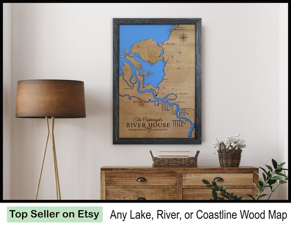 Lake House Wall Art Lake House Decor Personalized Lake House - Etsy
