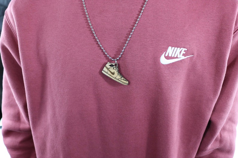 Sneakerhead Air Jordan 1 necklace pendent gift Etsy