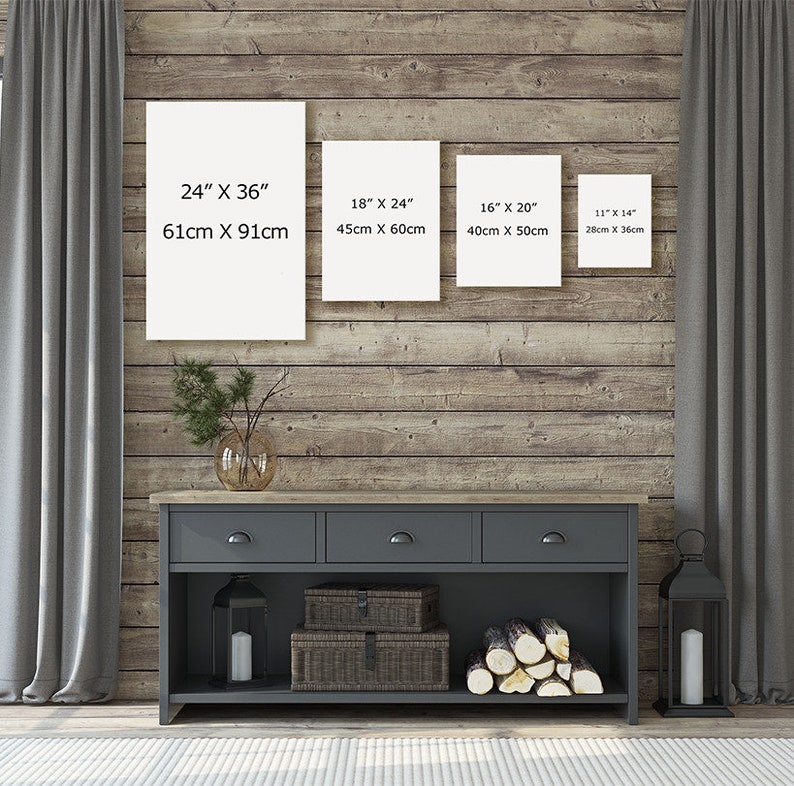 Lake House Decor Gift Map Wood Sign Personalized Any Etsy