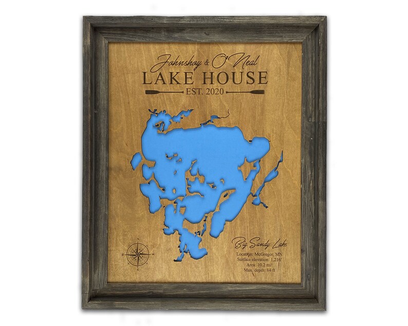 Gift for Lakehouse Lake House Gift Housewarming Gift Lake Etsy