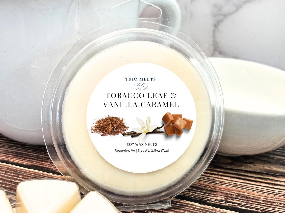 tobacco and vanilla wax melts Tobacco and Vanilla Melts