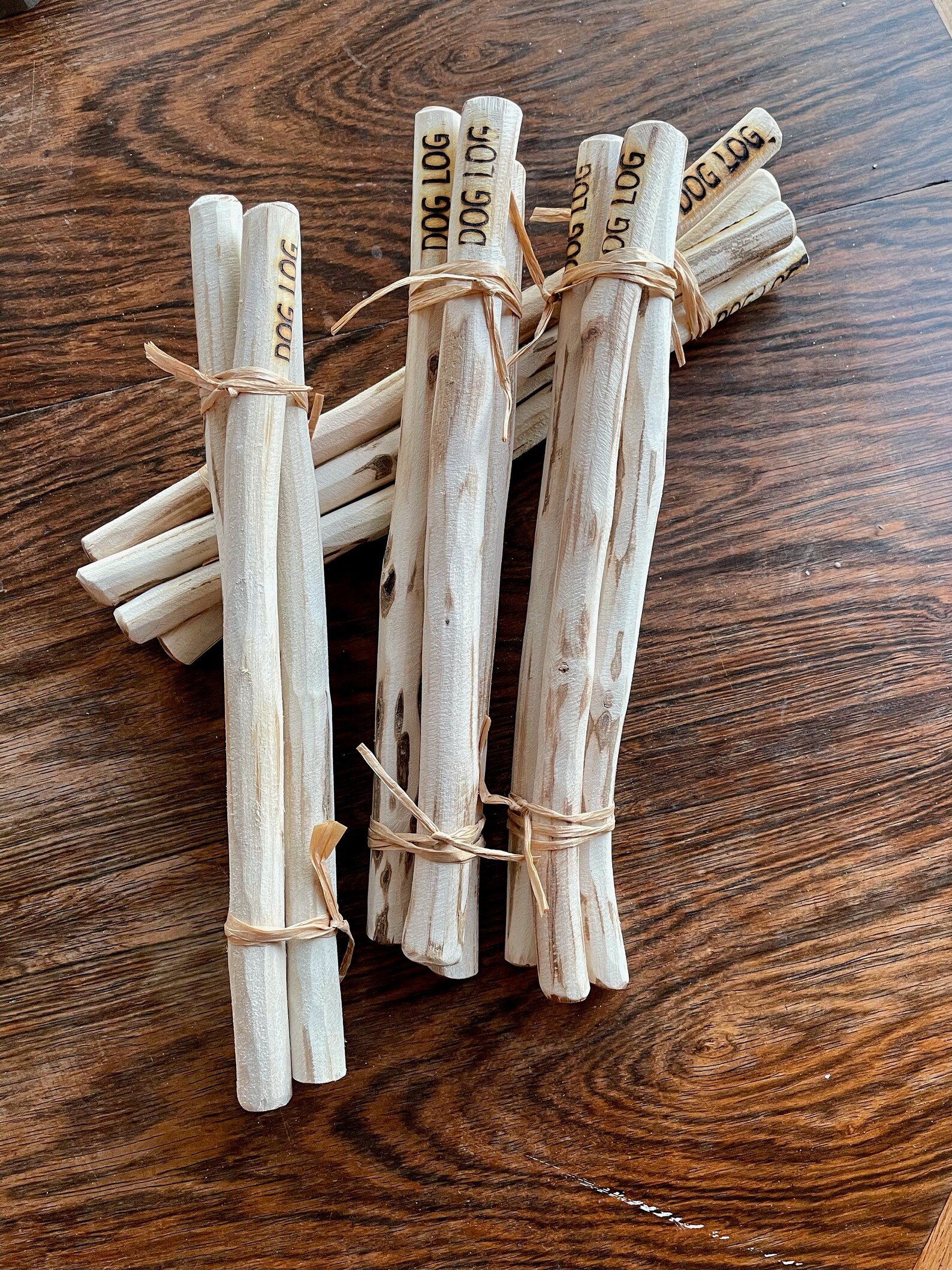 Dog Logs Small Dog Fetching Sticks Dog Toys Organic Etsy