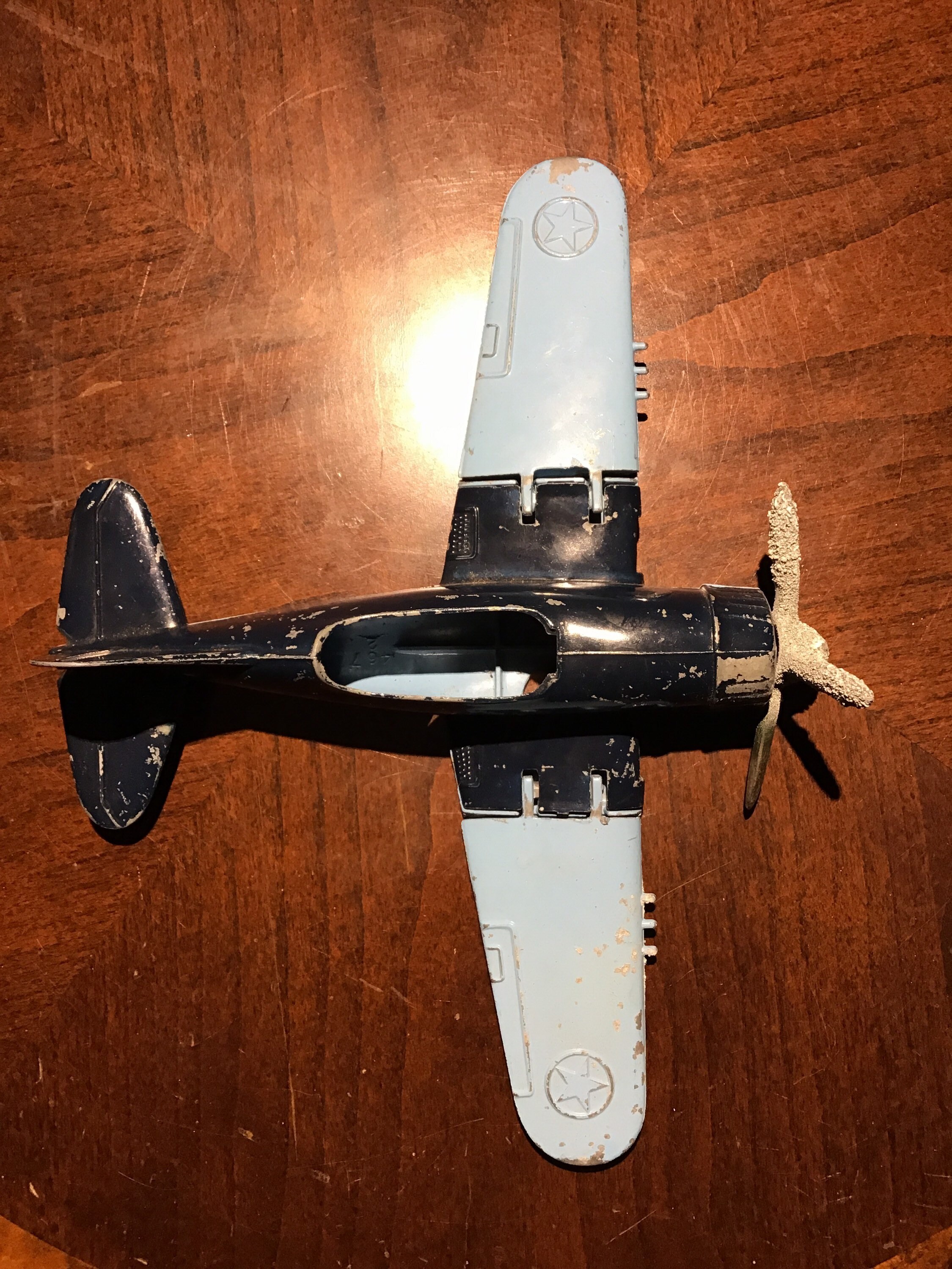 Vintage Hubley Airplane Folding Wings 1950s Etsy