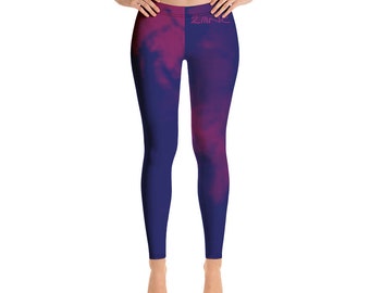 211INC Womens Morado Tiedye Leggings