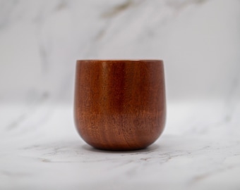 7 oz Customizable Wooden Whiskey/Bourbon Cup. Add Your Name, Logo, or Favorite Quote! Great Anniversary Gift! Free Shipping in the U.S.