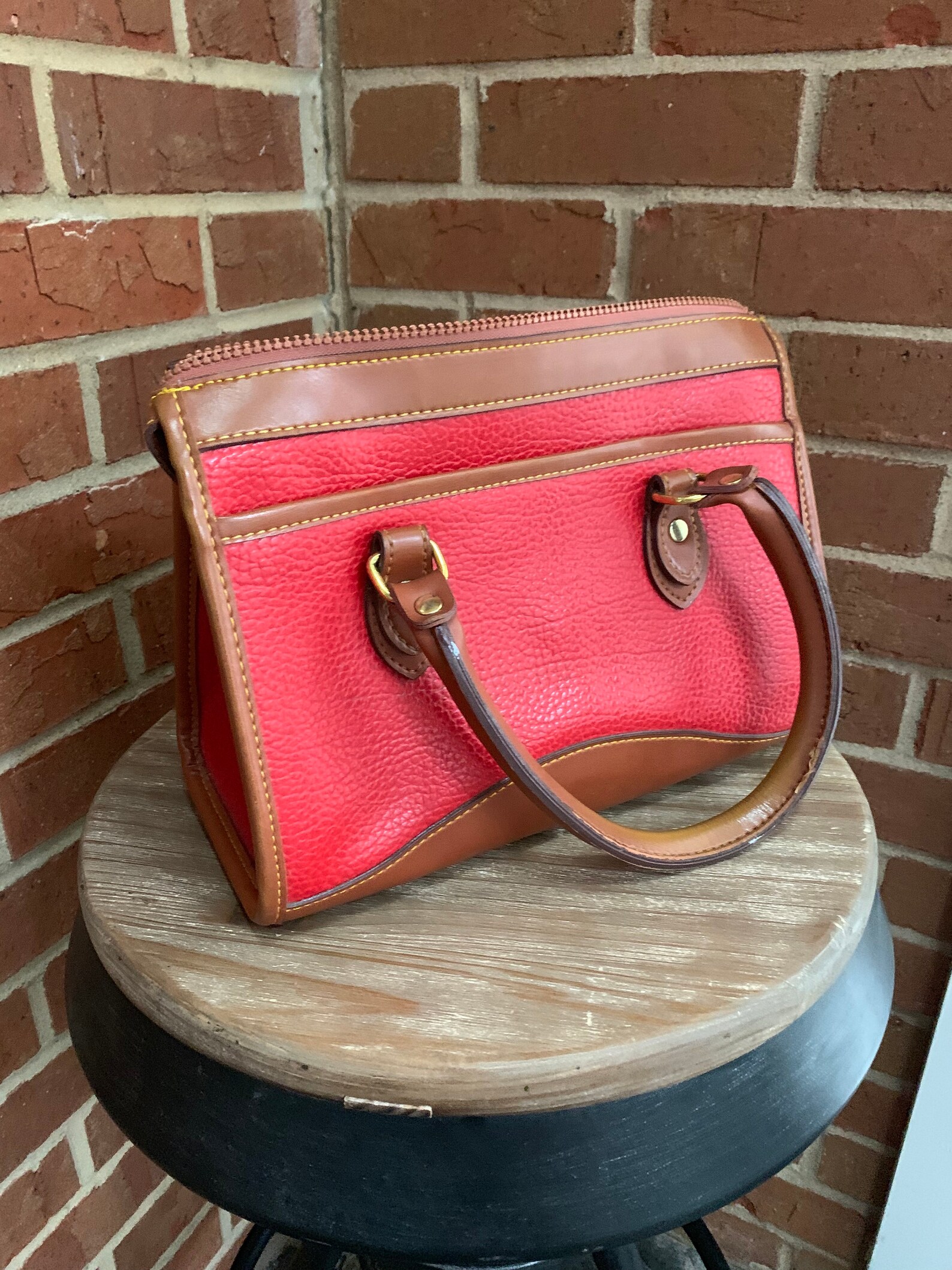 90s Vintage Dooney & Burke Handbag Etsy