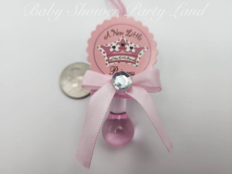 Princess Baby Shower Decorations | A Set of 12 Princess Pacifier ...