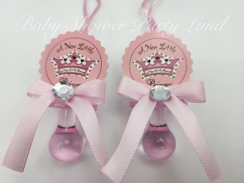 Princess Baby Shower Decorations | A Set of 12 Princess Pacifier ...