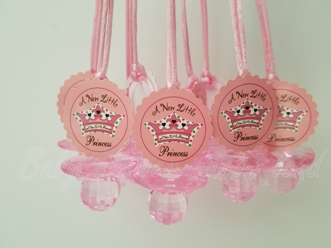 Princess Pacifier Necklace Baby Shower Favors Prizes Game It's A - Foto 5