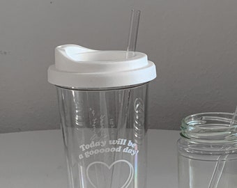 Juego de cepillo y pajita reutilizable, pajita larga, pajita de vaso delgada, pajita para bebida