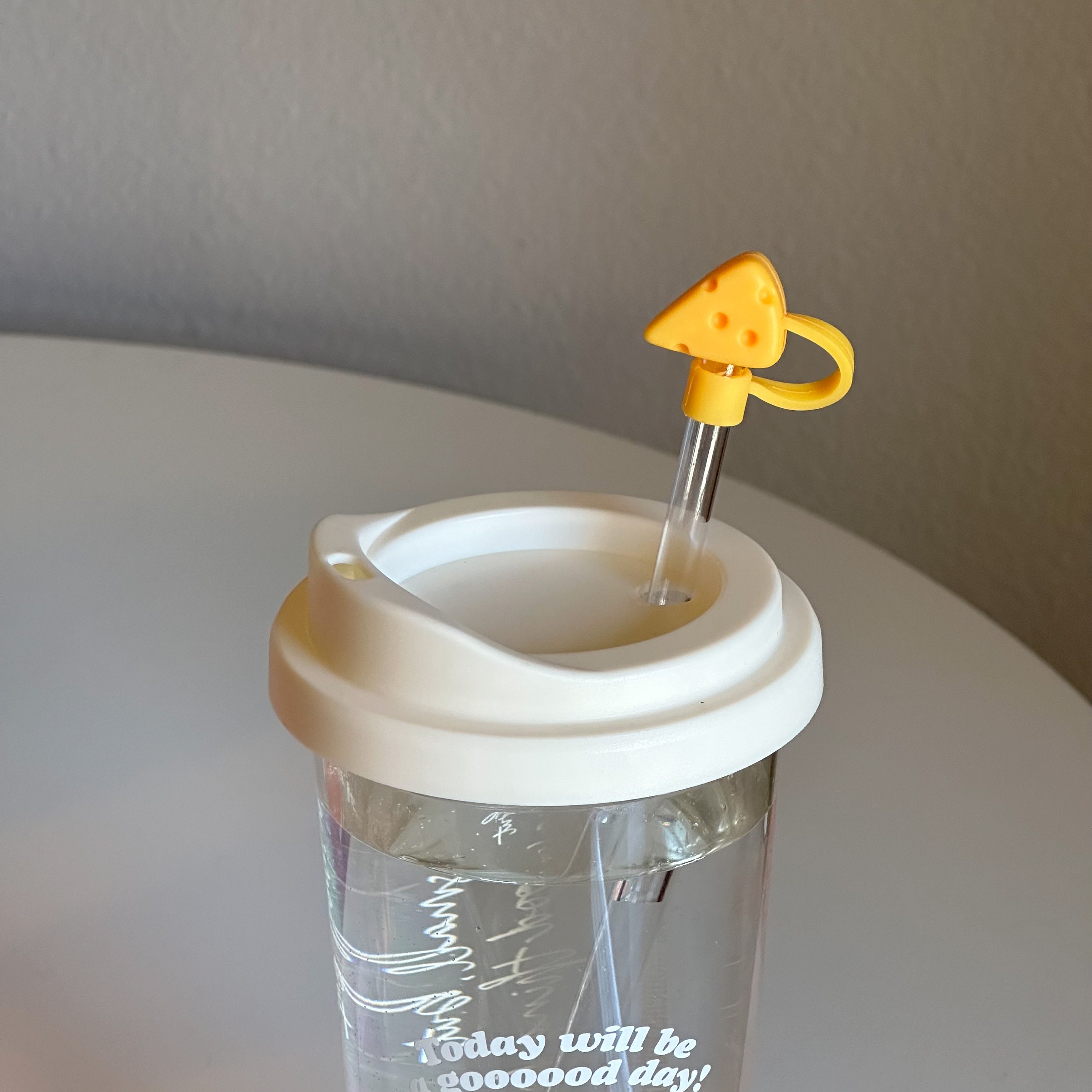 Silicon Latte Cup Straw Topper Plug
