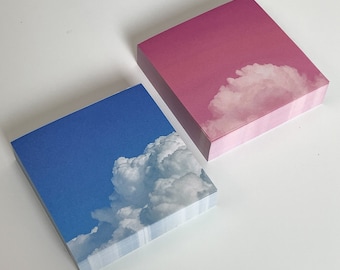 Sky memo pad, papelería coreana, 200pcs memo pad, Lindo papelería, Lindo memo pad, bloc de notas