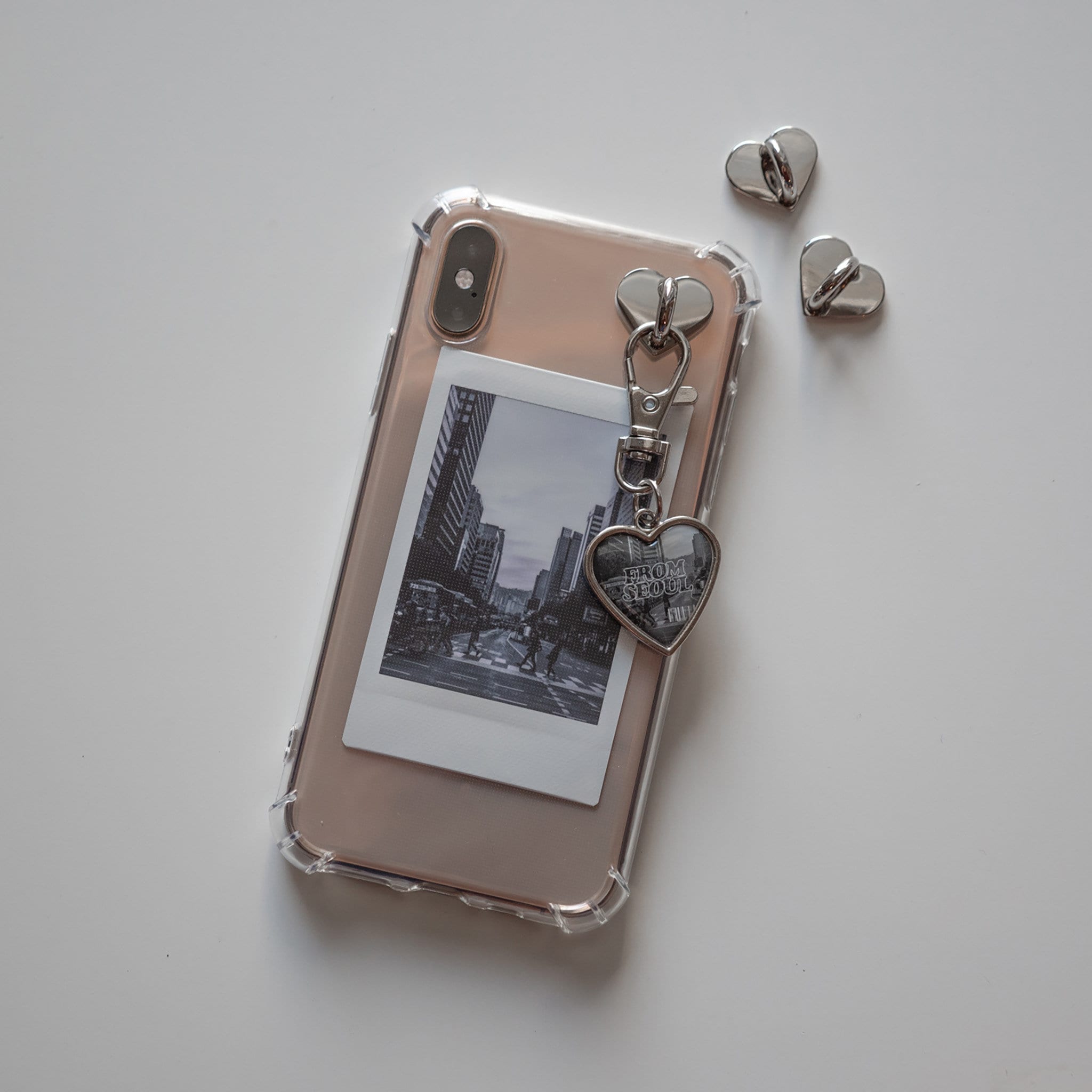 Adhesive Heart Phone Hook for Phone Charms Cellphone Hook Etsy