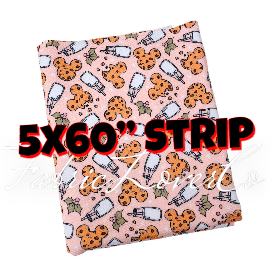 Christmas Bullet Fabric 5X60 Inch Strip Etsy