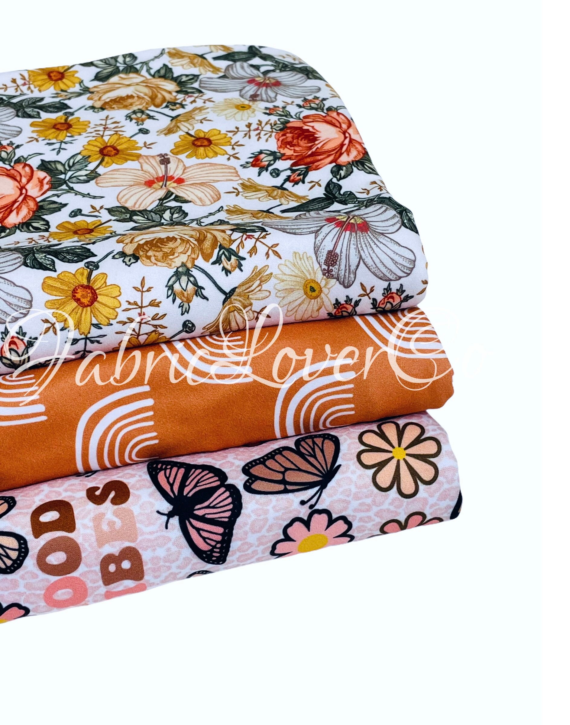 DOUBLE BRUSHED POLY/ 200gsm dbp/ Fabric By The Yard/ Boho Etsy