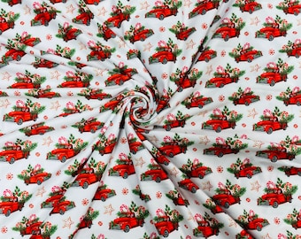 Christmas DOUBLE BRUSHED POLY/ 200gsm dbp/ Dbp Fabric By The Yard