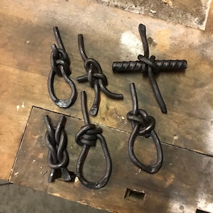 Hand-Forged Scout Knots (Individual Knot)