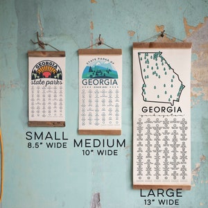 GA State Park Adventure Checklist WITH Pen // Georgia State Park // Travel Georgia Gift image 3